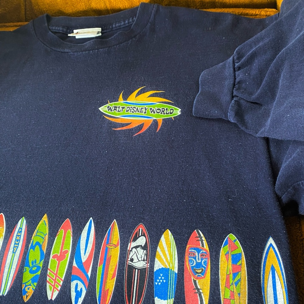 Vintage 90s Walt Disney World Double Side Long Sleeve Tee XL